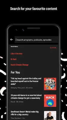 triple j android App screenshot 2